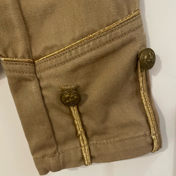 Denim Supply Ralph Lauren Women’s Military Style Jacket Size XS Tan - Picture 3 of 6